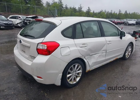 2012 Subaru Impreza 2.0I Premium from USA, damaged, VIN JF1GPAC67CH228301